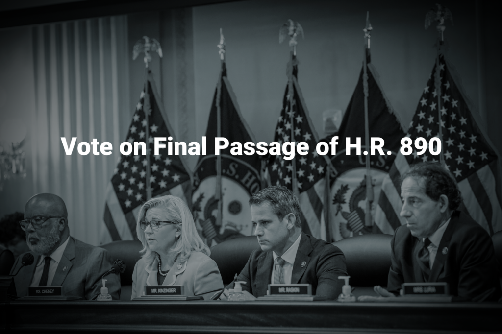 Vote on Final Passage of H.R. 890